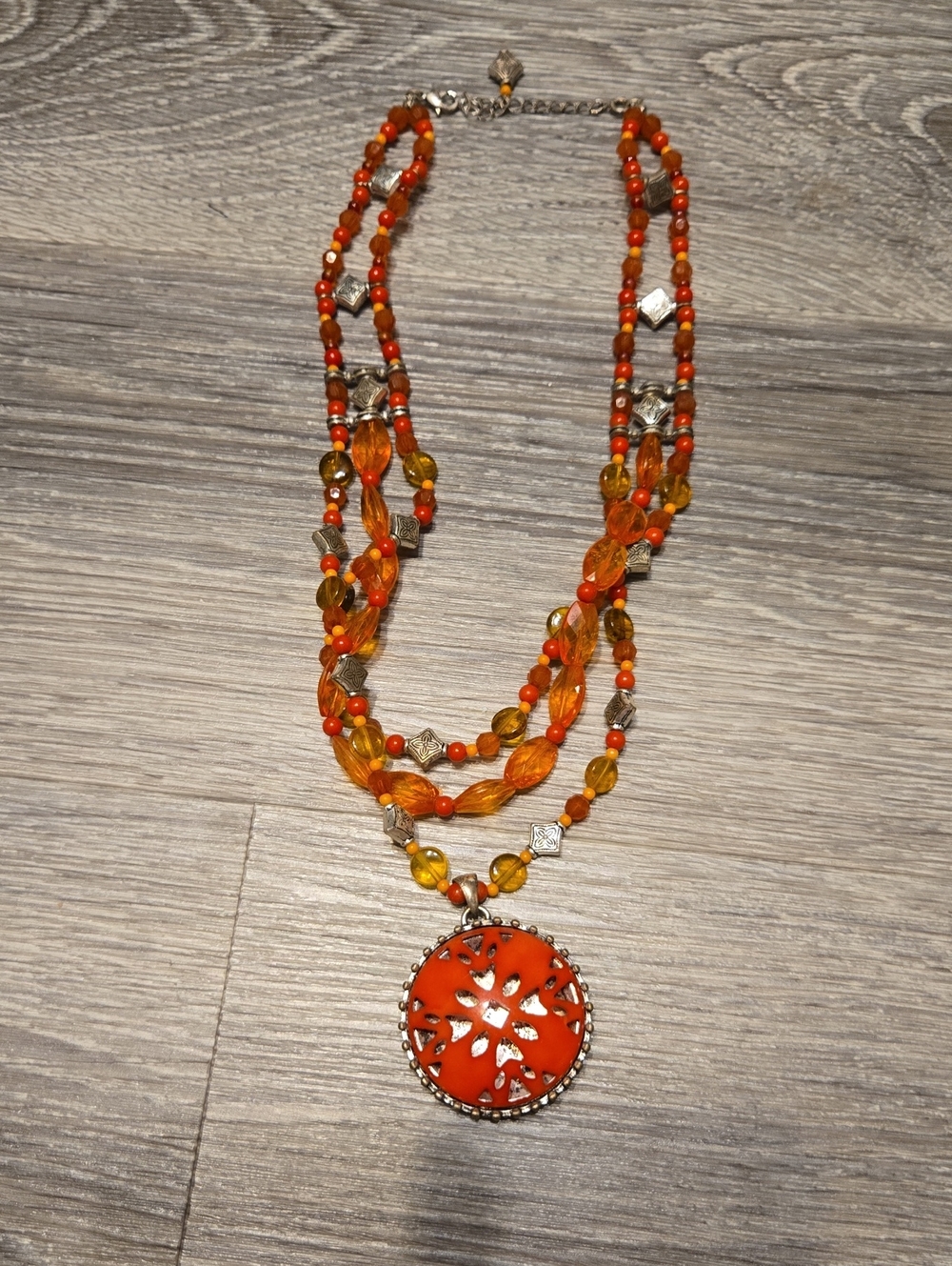 Vintage Avon Spice Pendant Necklace